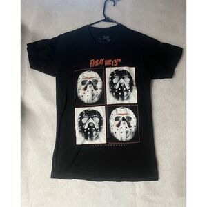 Friday The 13th Black Shirt Size Small Jason Voorhees Men's